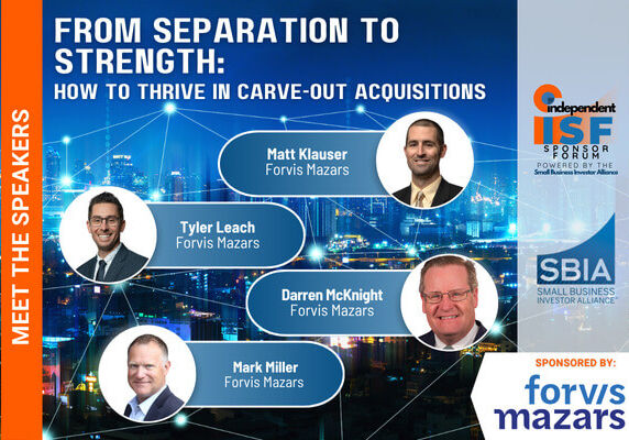 [SBIA Website] From Separation to Strength How to Thrive in Carve-Out Acquisitions