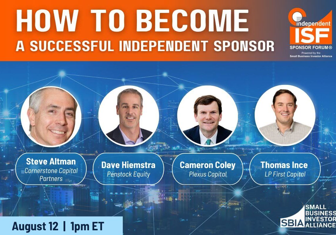 [SBIA Website] How to Become A Successful Independent Sponsor (1)