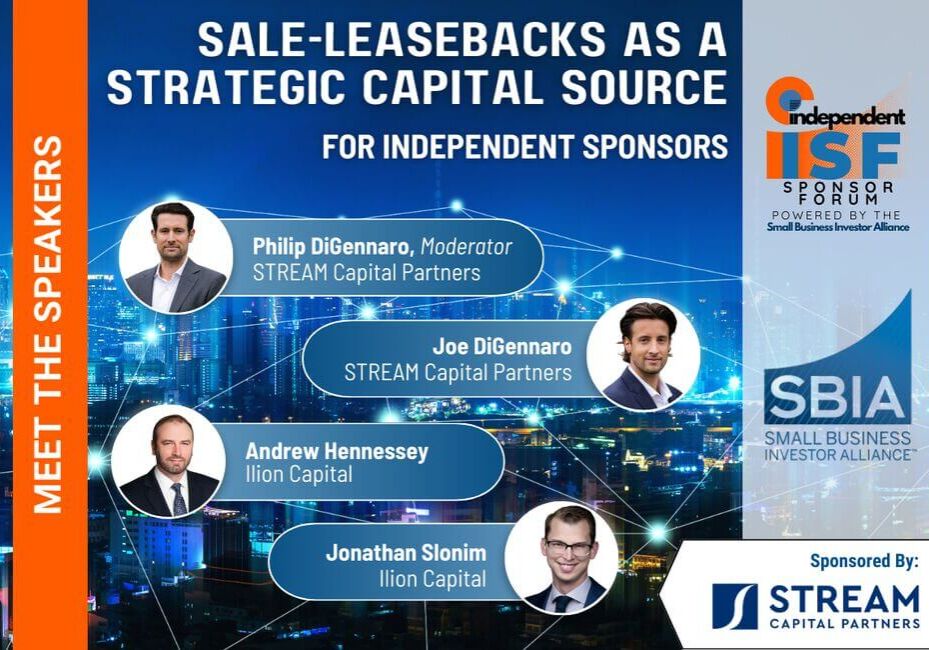 [SBIA Website] Sale-Leasebacks as a Strategic Capital Source for Independent Sponsors